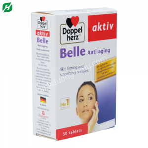 Viên Uống Đẹp Da Doppelherz Belle Anti aging (Hộp 30 viên) từ Đức