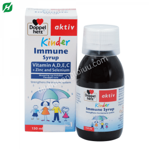 Doppelherz Aktiv Kinder Immune Syrup150ml – Tăng cường MIỄN DỊCH cho trẻ