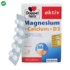 Thực phẩm chức năng Doppelherz Magnesium+Calcium+D3 (30 viên) - Viên uống bổ sung Magnesium Calcium và D3 giúp XƯƠNG CHẮC KHỎE