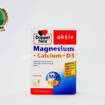 Thực phẩm chức năng Doppelherz Magnesium+Calcium+D3 (30 viên) – Viên uống bổ sung Magnesium Calcium và D3 giúp XƯƠNG CHẮC KHỎE