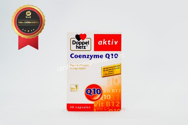 Thực phẩm chức năng Doppelherz Aktiv Coenzyme Q10 hỗ trợ bảo vệ sức khỏe tim mạch 