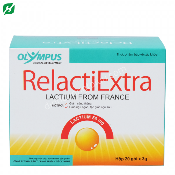 Cốm Relacti Extra (20 gói) – Giảm căng thẳng, giúp ngủ ngon và tạo giấc ngủ sâu