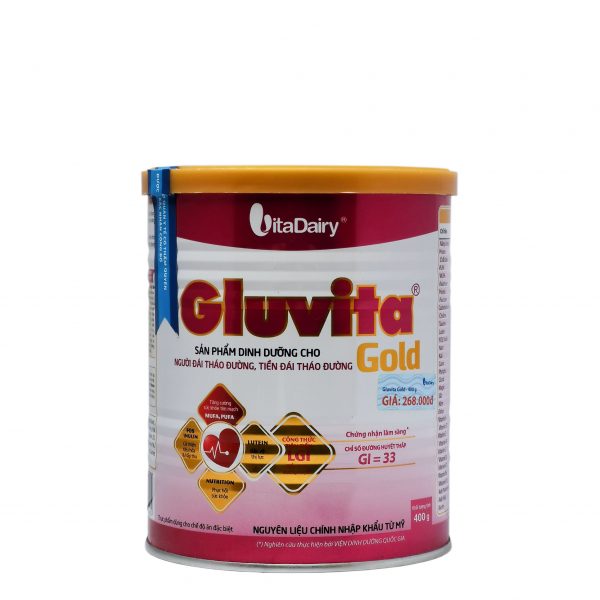 Sữa Gluvita Gold là lựa chọn thích hợp với chế độ dinh dưỡng của bệnh nhân đái tháo đường và tiền đái tháo đường