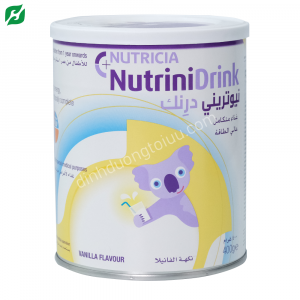 Sữa NUTRINIDRINK 400g của Nutricia Hà Lan – Sữa cao năng lượng giúp trẻ SUY DINH DƯỠNG bắt kịp đà tăng trưởng