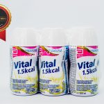 Sữa VITAL 1.5 kcal từ Abott Hoa Kỳ (200ml) hương Vanilla 1 lốc 6 hộp – Dinh dưỡng tối ưu dành cho NGƯỜI SUY DINH DƯỠNG, bệnh nhân KÉM HẤP THU