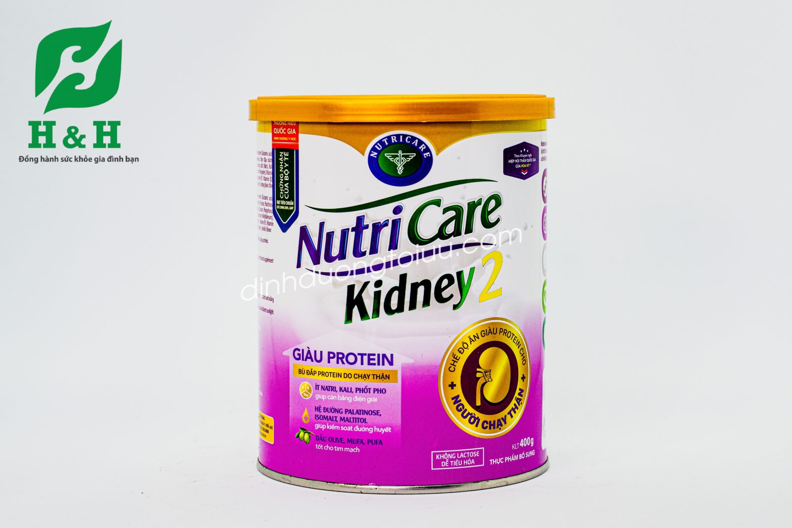 Sữa Nutricare Kidney 2 giàu protein, dễ tiêu hóa, bổ sung Vitamin và khoáng chất giúp cân bằng điện giải, giảm thiếu máu, hỗ trợ kiểm soát đường huyết, tốt cho tim mạch.