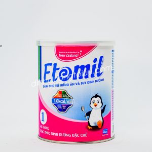 Sữa ETOMIL 1 – Dinh dưỡng y học dành cho TRẺ BIẾNG ĂN và SUY DINH DƯỠNG từ 6 đến 36 tháng tuổi