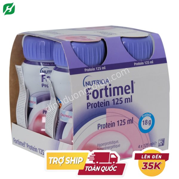 Sữa Fortimel Protein 125 ml - Dinh dưỡng cao năng lượng cho người sau phẫu thuật, người già