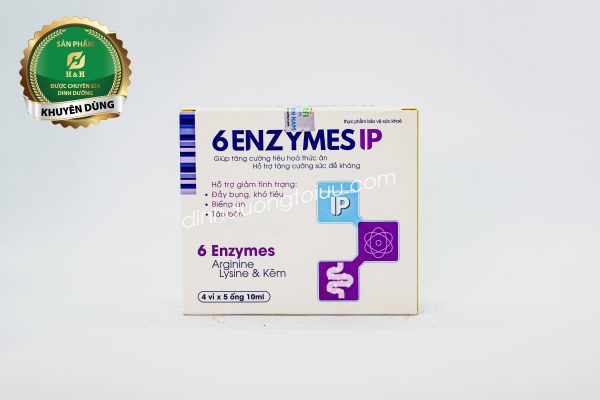 Men tiêu hóa 6 Enzymes IP đem lại nhiều lợi ích cho sức khỏe