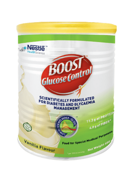 Sữa Boost glucose control 400g - Dinh dưỡng đặc biệt dành riêng cho người đái tháo đường