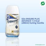 Sữa ENSURE PLUS ADVANCE 1.5 Kcal (200ml) hương Vanilla lốc 6 hộp – Sản phẩm dinh dưỡng cho người BỆNH NẶNG, nguy cơ SUY DINH DƯỠNG