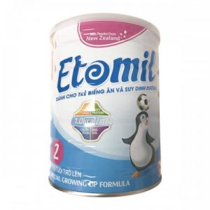 Sữa ETOMIL 2 900g – Dinh dưỡng y học dành cho TRẺ BIẾNG ĂN và SUY DINH DƯỠNG từ 3 TUỔI TRỞ LÊN