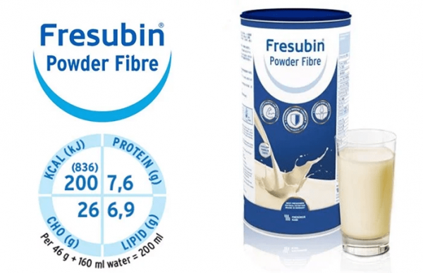 Sữa Fresubin Powder Fibre 500g - Dinh dưỡng dành cho người suy dinh dưỡng, ăn uống kém