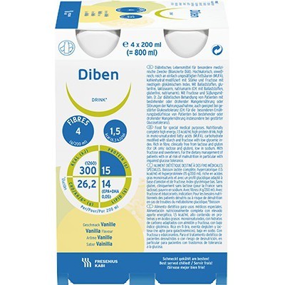 Sữa Diben Drink - Dinh dưỡng cao năng lượng cho người Đái tháo đường