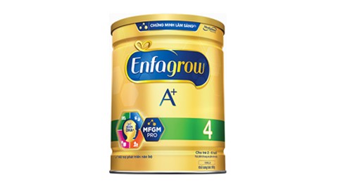 Sữa ENFAGROW A+ 4 360 Brain DHA+ với MFGM (hộp 870g) – Sữa bột dinh dưỡng y học cung cấp DƯỠNG CHẤT cho trẻ từ 2 đến 6 tuổi
