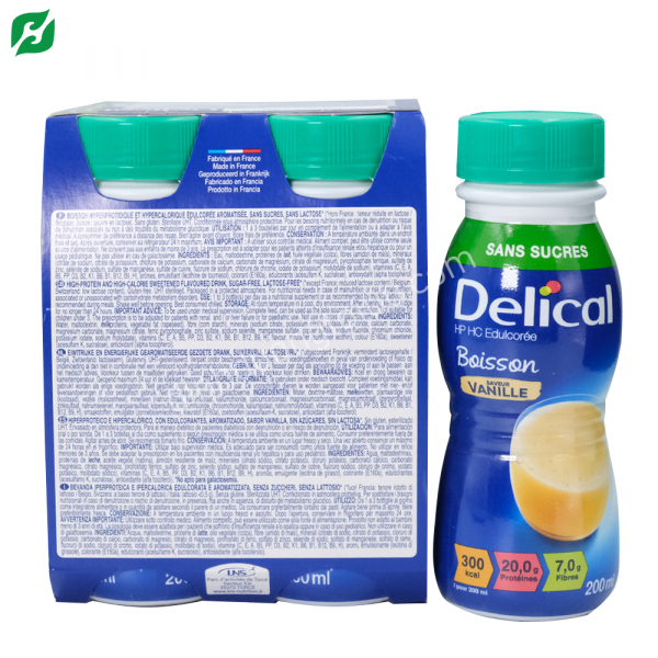 Sữa DELICAL Pháp 200ml – Giải pháp dinh dưỡng tối ưu dành cho Bệnh nhân UNG THƯ, Bệnh nhân SUY DINH DƯỠNG