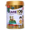 Sữa Care 100 Gold dành cho trẻ 1 -10 tuổi - Đánh bay suy dinh dưỡng, thấp còi