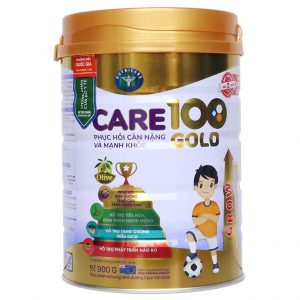 Sữa Care 100 GOLD (400g/900g) – Đánh bay SUY DINH DƯỠNG, THẤP CÒI ở trẻ 1 – 10 tuổi Với Care 100