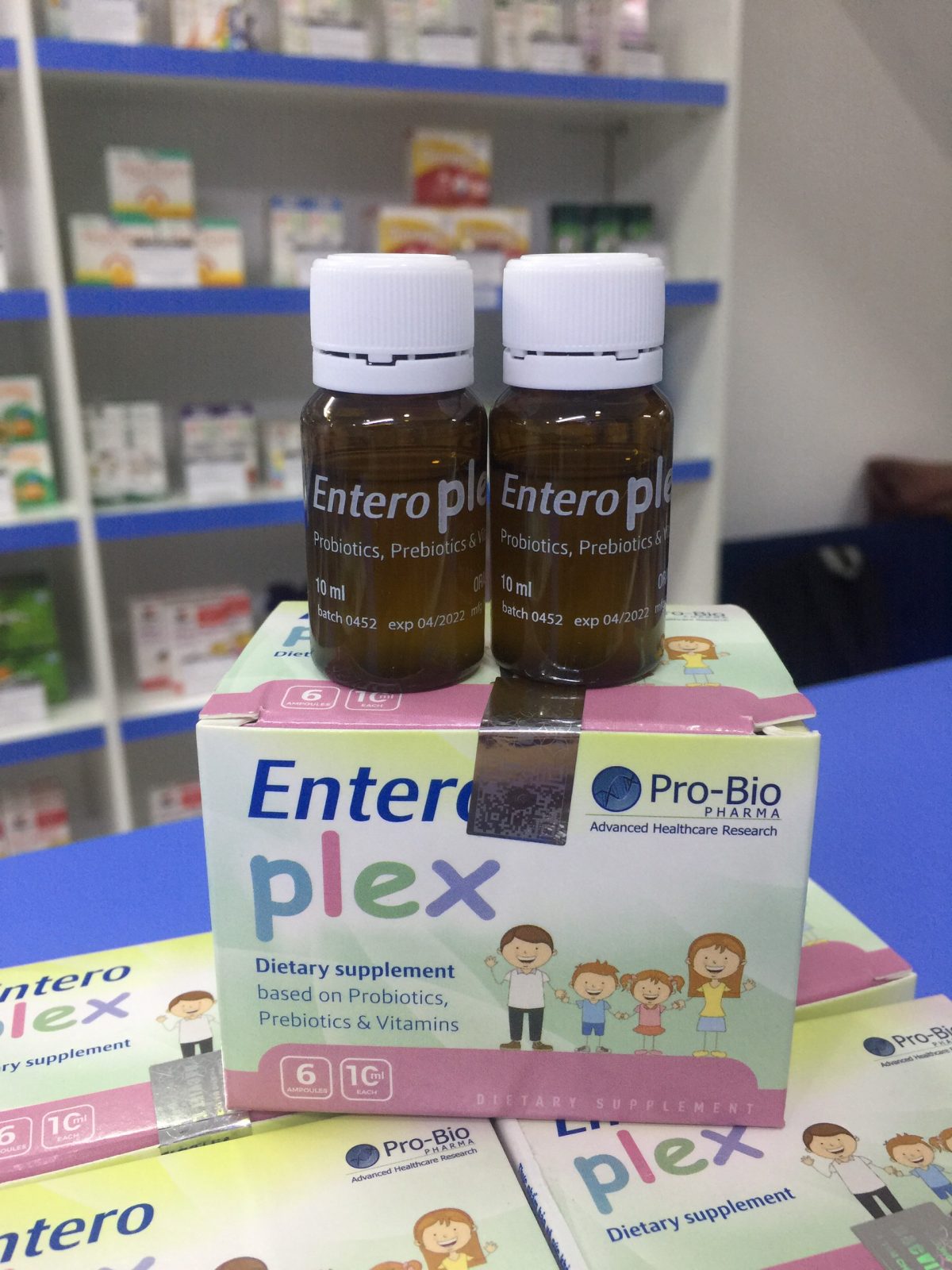 Men vi sinh Entero Plex - Tăng cường tiêu hóa, bồi bổ cơ thể