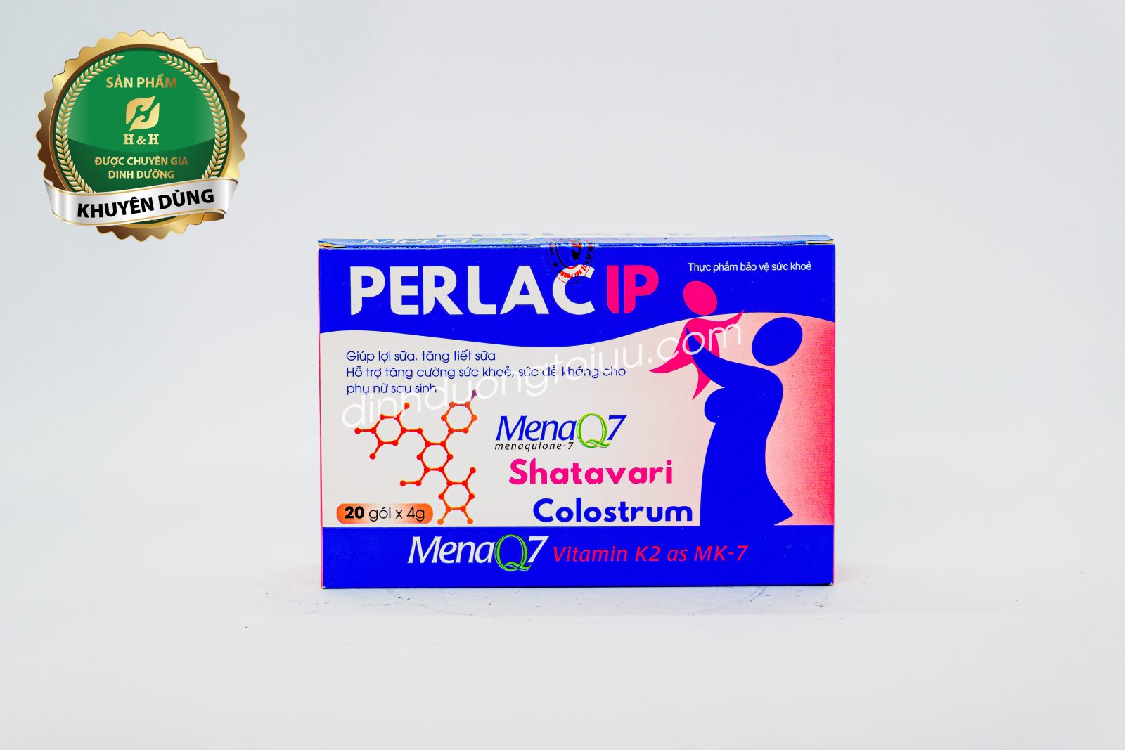 Cốm lợi sữa Perlac IP là sản phẩm giúp bổ sung Vitamin và dưỡng chất có lợi cho cơ thể người mẹ giúp lợi sữa, tăng chất lượng sữa