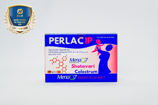 Cốm lợi sữa Perlac IP là sản phẩm giúp bổ sung Vitamin và dưỡng chất có lợi cho cơ thể người mẹ giúp lợi sữa, tăng chất lượng sữa