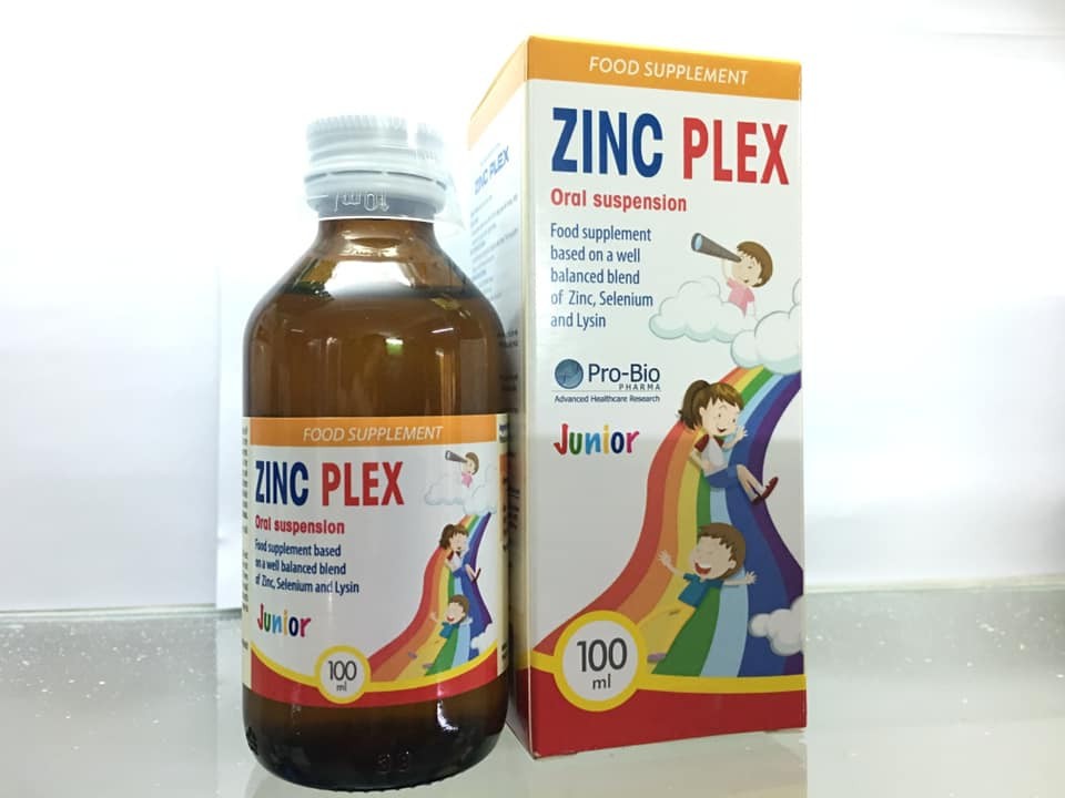 ZinC Plex 100ml - Tăng cường đề kháng cho trẻ