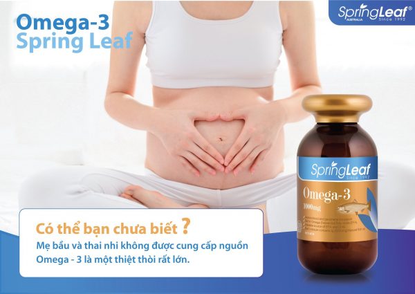 Bổ sung Omega-3 cho phụ nữ mang thai để mẹ và bé có một thai kỳ khỏe mạnh