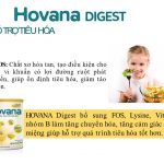 Sữa Hovana Digest hỗ trợ tiêu hóa, tăng cường miễn dịch, tăng cân tự nhiên cho bé 6-36 tháng