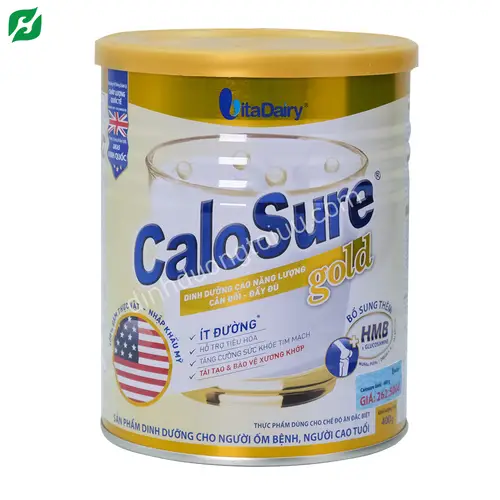 Sữa CaloSure Gold VitaDairy – dinh dưỡng dành cho người cao tuổi