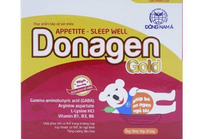 Donagen Gold – Xua tan nỗi lo bé biếng ăn, ngủ không sâu giấc