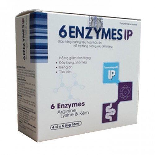 Men tiêu hóa 6 enzymes IP khắc phục biếng ăn