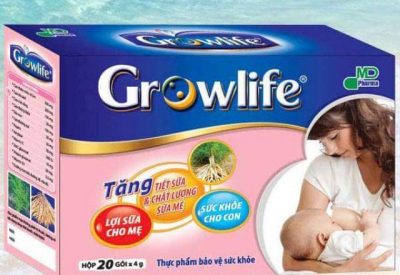Cốm lợi sữa Growlife 20 gói – các thông tin hữu ích để nuôi con bằng sữa mẹ
