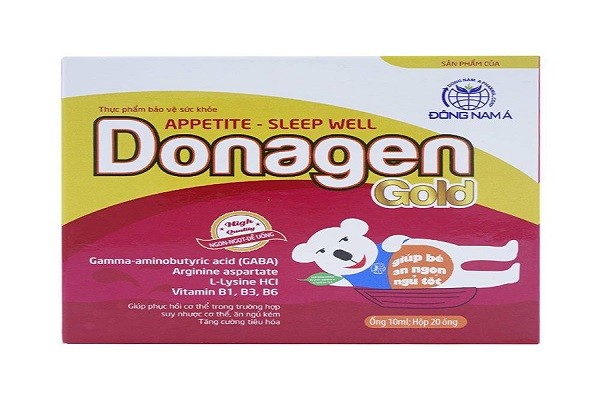 Donagen Gold – Xua tan nỗi lo biếng ăn, ngủ không sâu giấc của bé