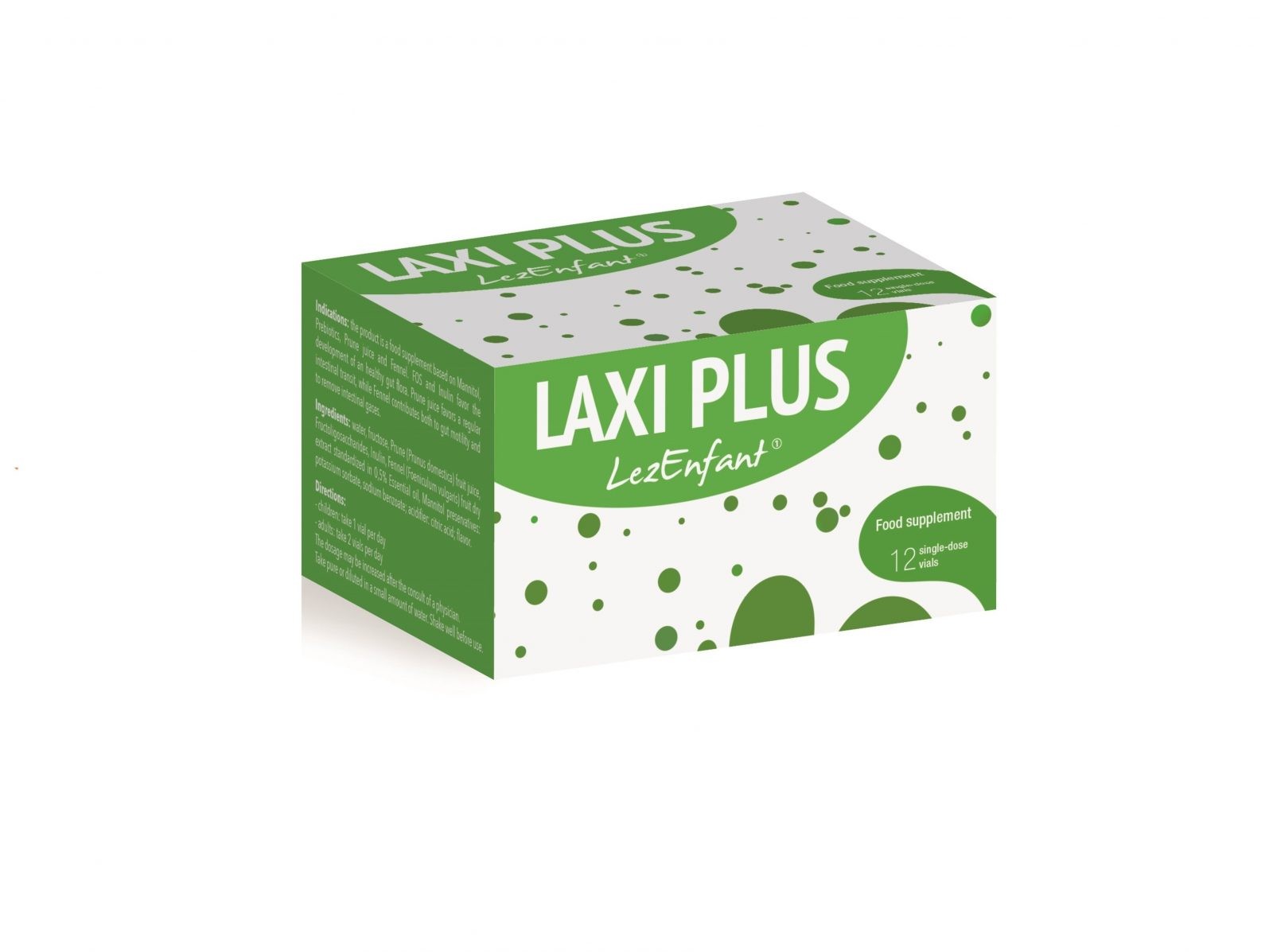 Thực phẩm bổ sung chất xơ Laxi Plus Lezenfant ngăn ngừa, giảm táo bón ở trẻ em và người lớn