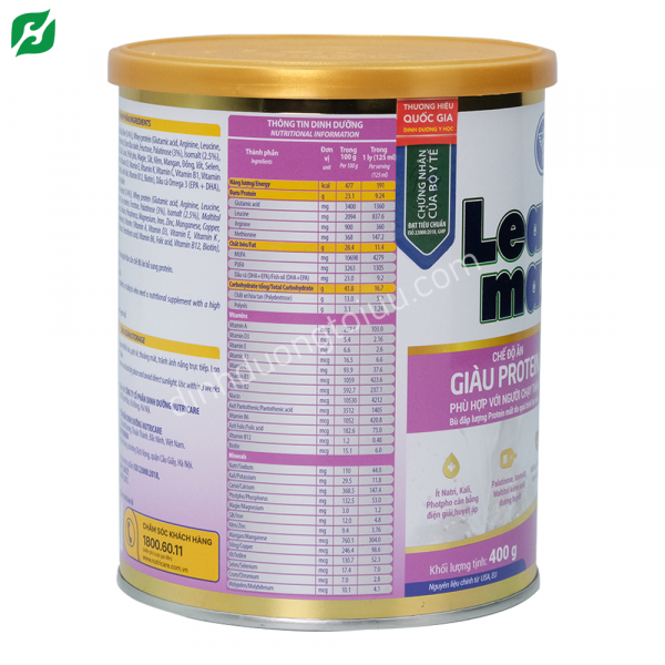 Sữa Nutricare Lean Max Rena Gold 2 – Dinh dưỡng tối ưu cho người suy thận sau khi lọc máu