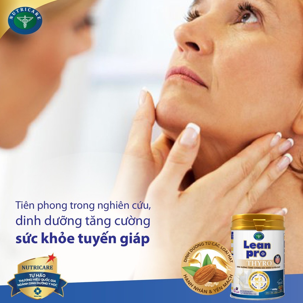 Sữa Lean Pro Thyro - Điều hòa hoạt động hormone tuyến giáp