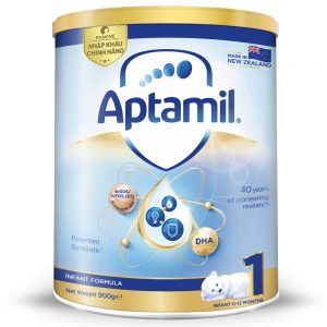 Sữa APTAMIL New Zealand số 1 – Dinh dưỡng hoàn hảo cho trẻ sinh mổ từ 0 – 12 tháng tuổi trong sữa Aptamil số 1