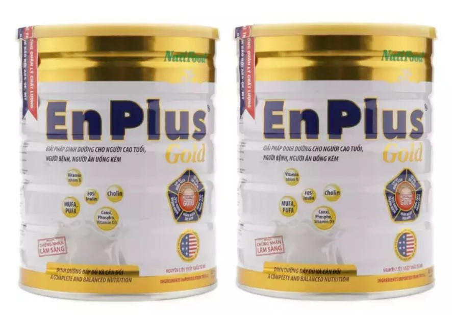 Sữa EnPlus Gold 900g – Giải pháp dinh dưỡng cho người cao tuổi, người bệnh, người ăn uống kém