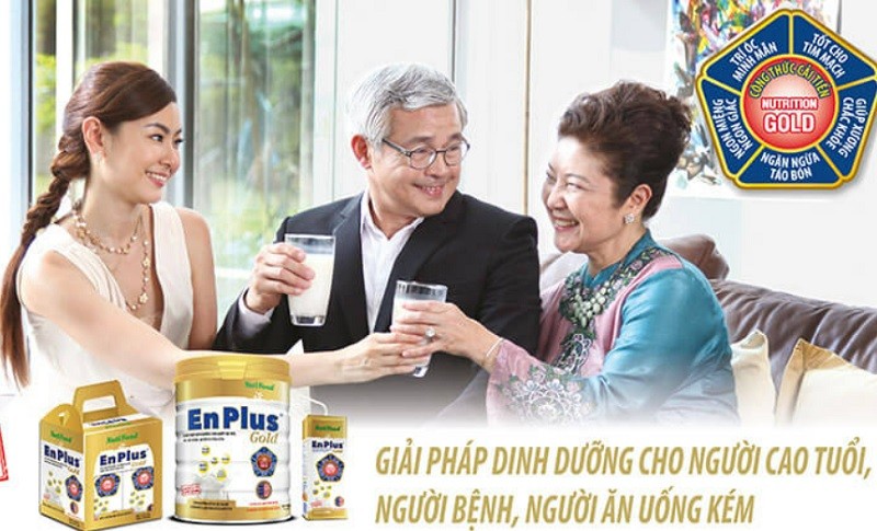 Sữa EnPlus Gold 900g – Giải pháp dinh dưỡng cho người cao tuổi, người bệnh, người ăn uống kém