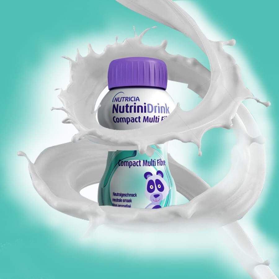 Sữa Nutrinidrink Compact Multi Fibre có lượng protein chất xơ cao cải thiện suy dinh dưỡng cho trẻ