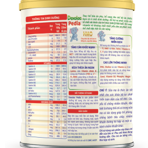 Sữa Dexolac Pedia – Dành cho bé biếng ăn, suy dinh dưỡng