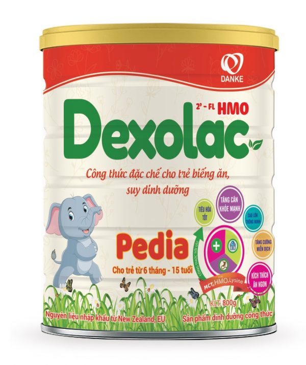 Sữa Dexolac Pedia - Dành cho bé biếng ăn, suy dinh dưỡng