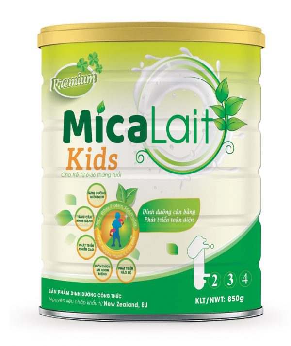 Sữa Micalait số 1 Kids - Bé tiêu hoá khoẻ
