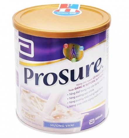 Sữa cho người ung thư Prosure - Nguồn dinh dưỡng giàu năng lượng