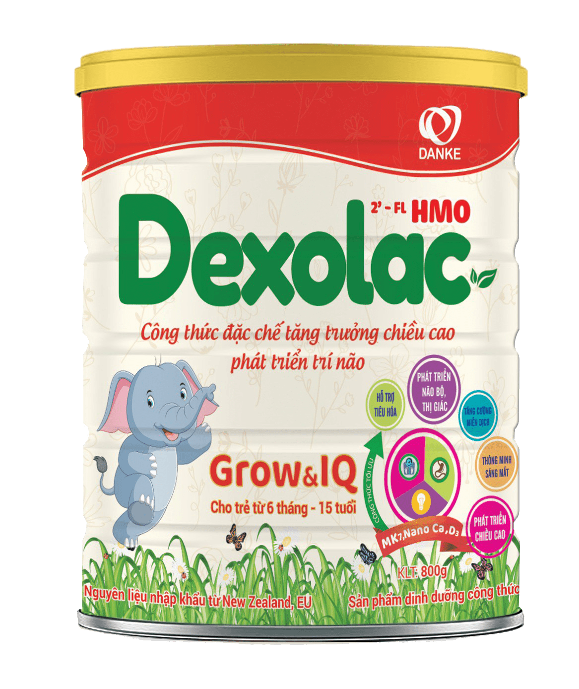 Sữa Dexolac Grow & IQ