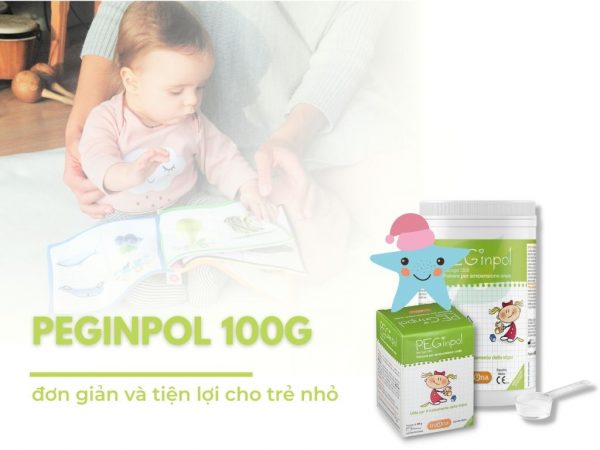 PEGinpol sử dụng đơn giản và tiện lợi cho trẻ nhỏ