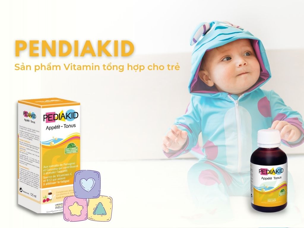 Sản phẩm Vitamin tổng hợp PEDIAKID tại H&H Nutrition