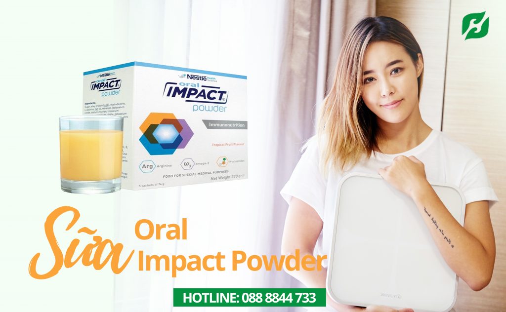 Sữa Oral Impact Powder là sản phẩm sữa được khuyến cáo dành cho người 7e ung thư cổ tử cung sau phẫu thuật.