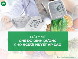 Read more about the article 4+ Lưu ý về chế độ dinh dưỡng cho người huyết áp cao