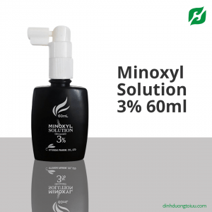 Thuốc giảm rụng tóc Minoxyl Solution 3% 60ml – Hyundai Pharm